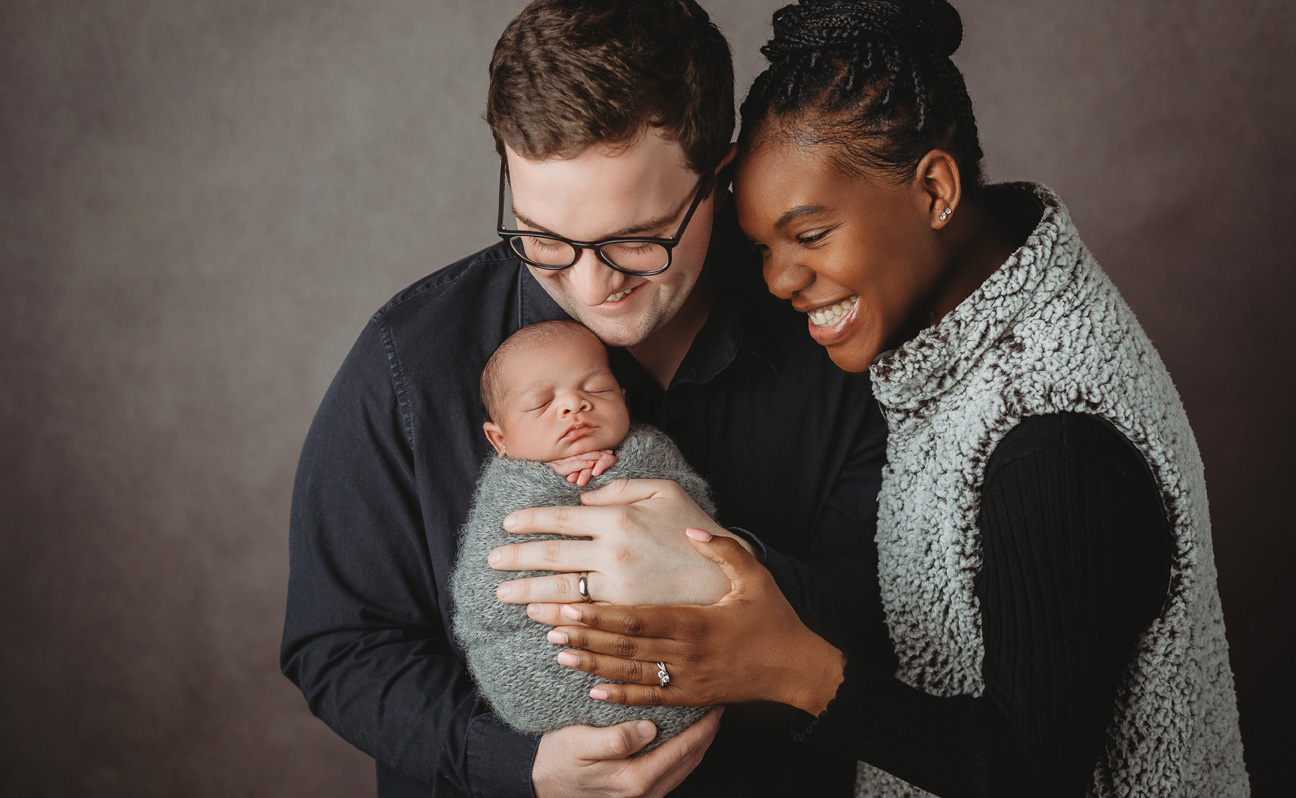 Tulsa Newborn Photographer Family Portraits