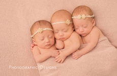 The Chainakul Triplets   Tulsa Triplet Portraits