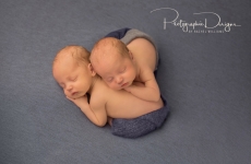 Ben and Sam ~ Tulsa Twin Newborn Portraits