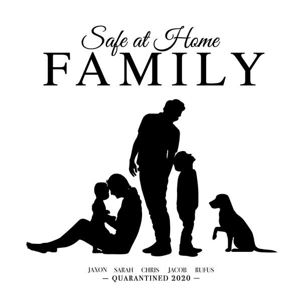 family word art gifts