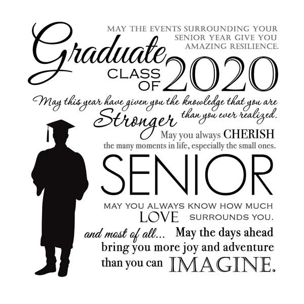 graduation gift word art 2